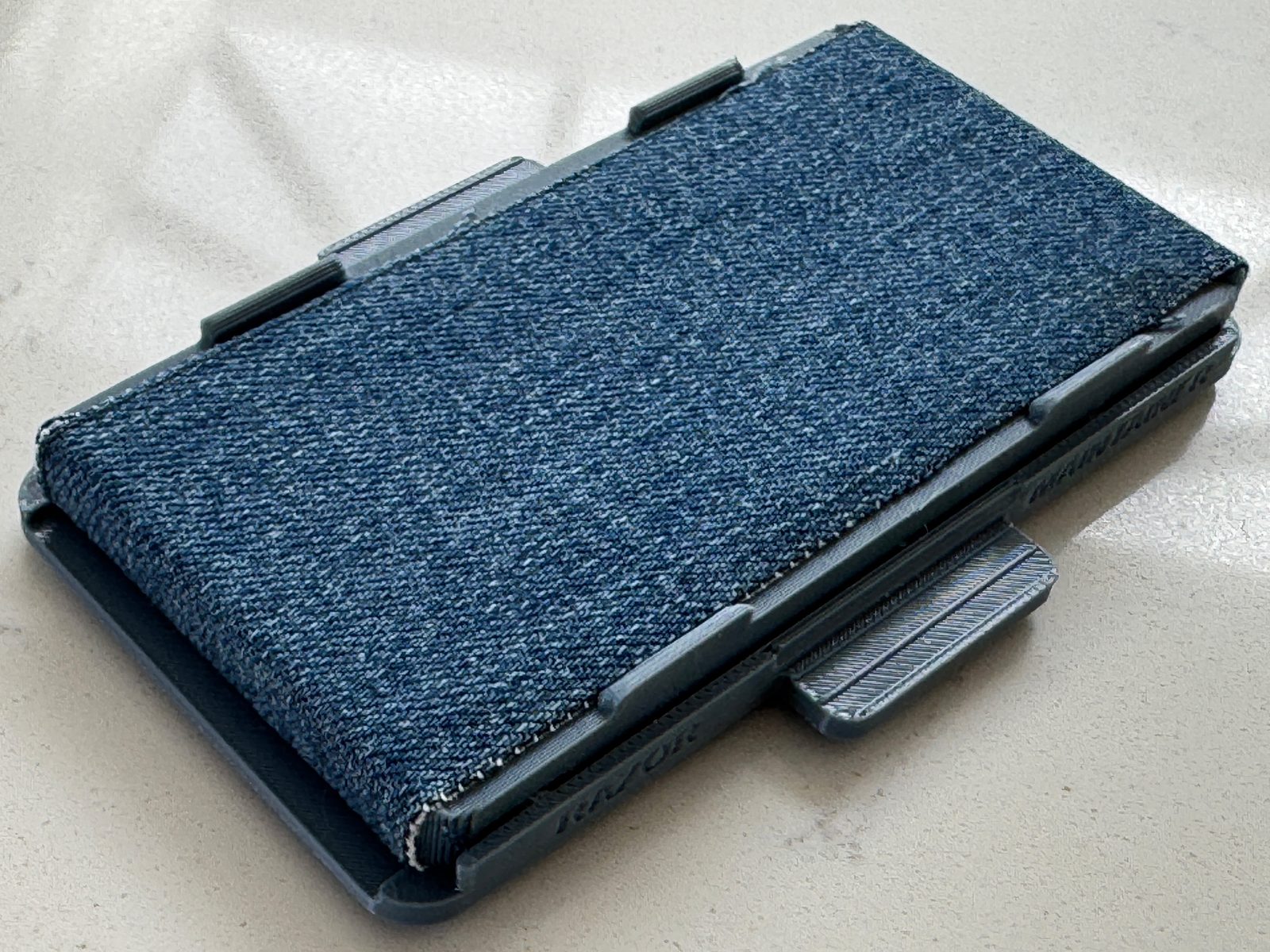 Razor Geeks Razor Maintainer with recycled denim stropping strip